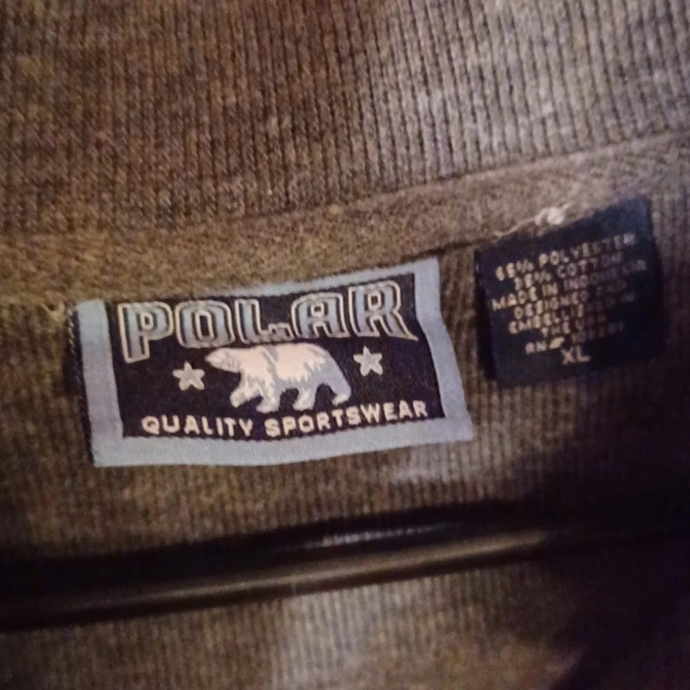 Men's L 1/4 zip - Picture 3 of 3